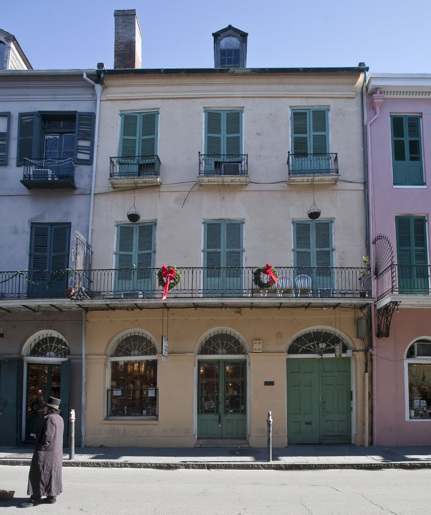 Location of the home of Francois Mayronne located at 616-618 Royal Street